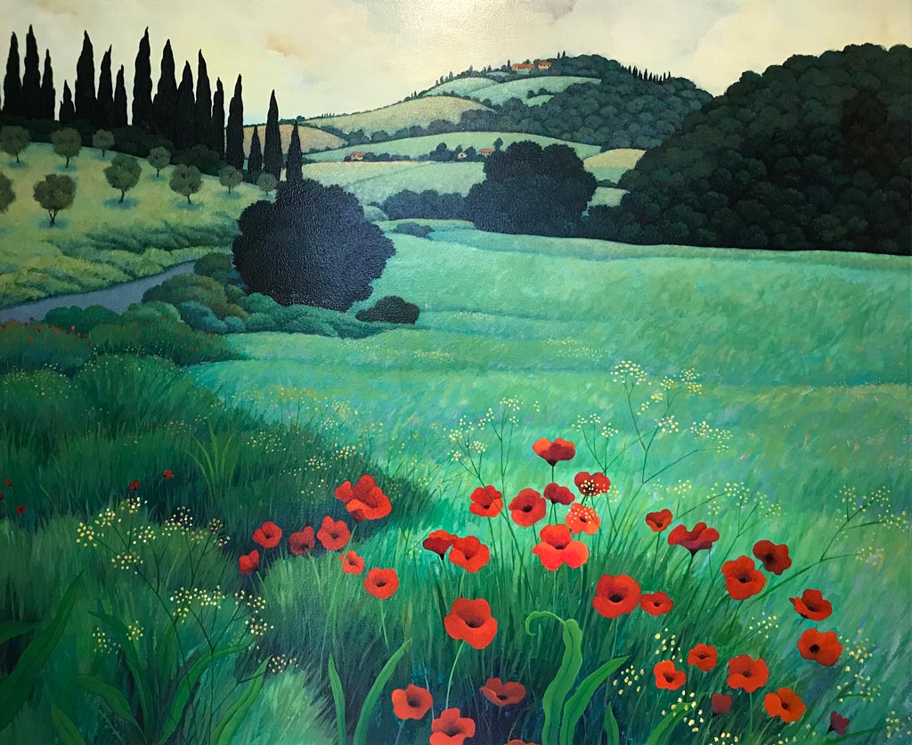 Tuscan Poppies