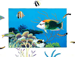 B4-'Clown Amongst Fishes'