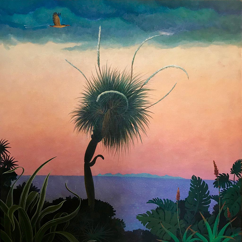 Corsica from the Hanbury Gardens