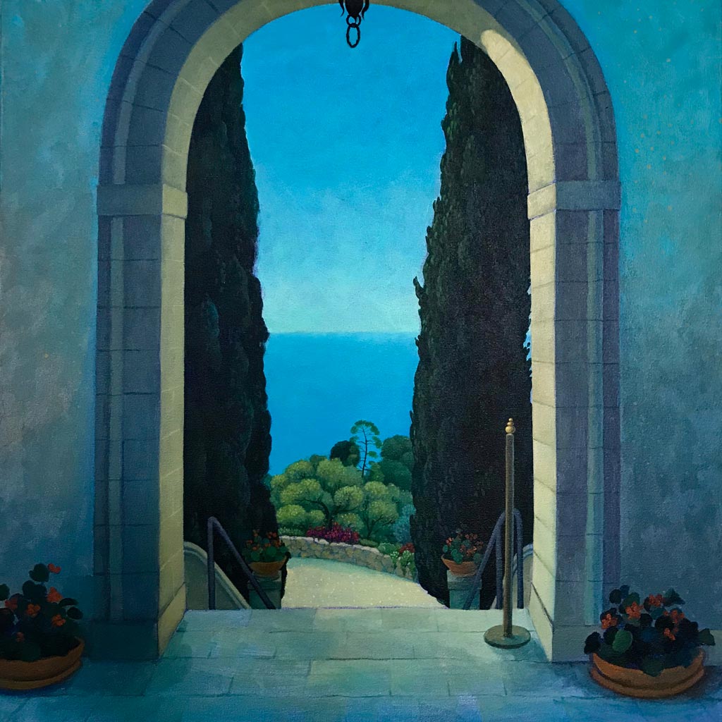 Entrance, Hanbury Gardens