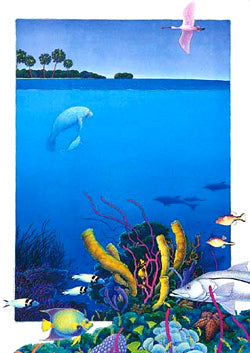 P17-'Manatee and Calf'