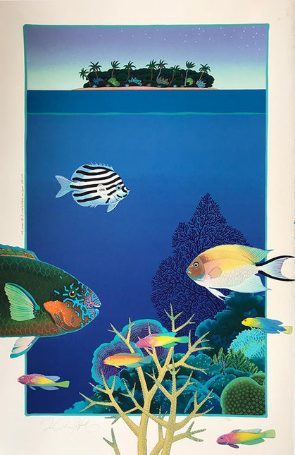 S13,S14-'Twilight Over Barrier Reef'