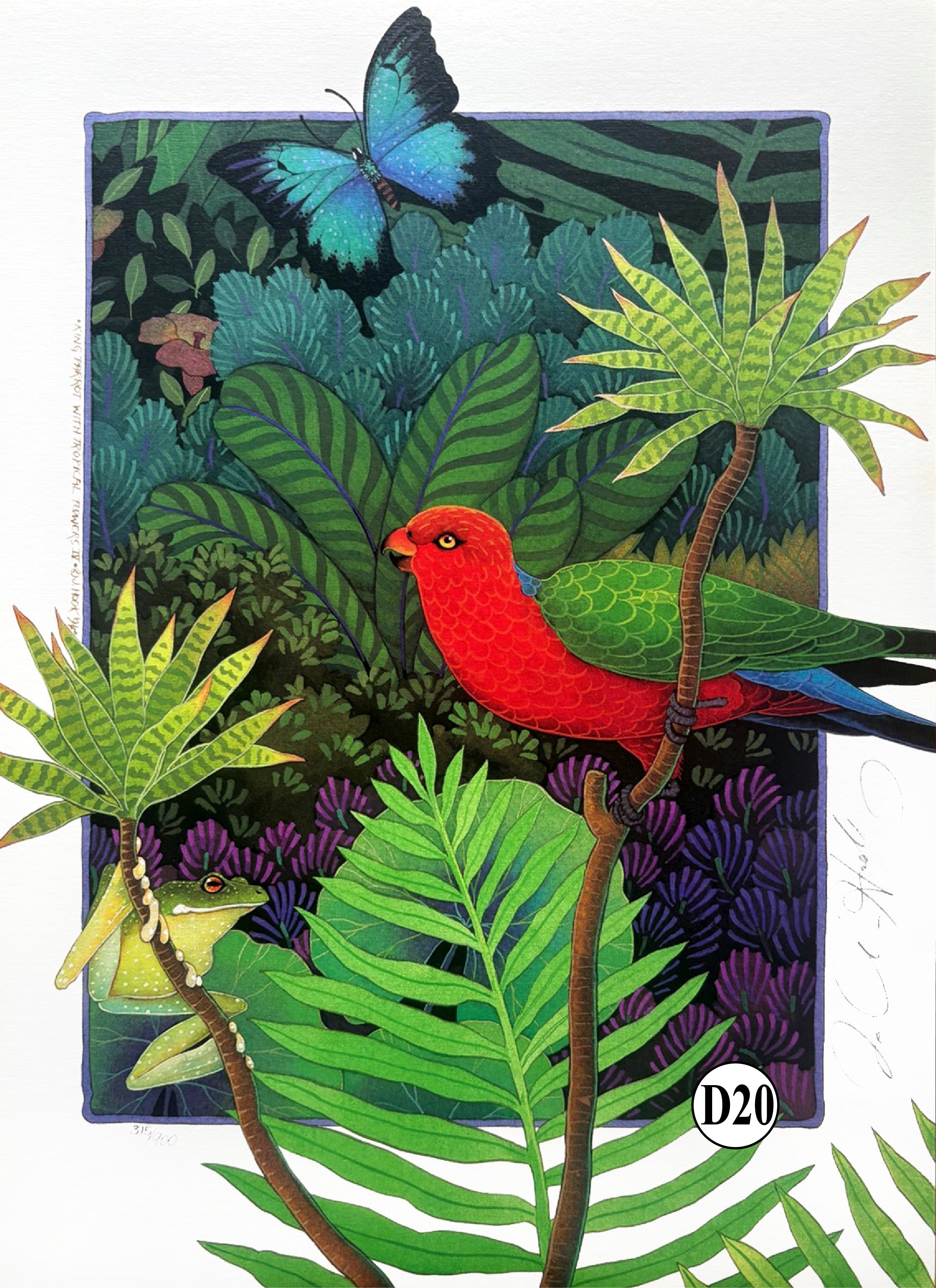 D17-18-19-20 Tropical Flowers