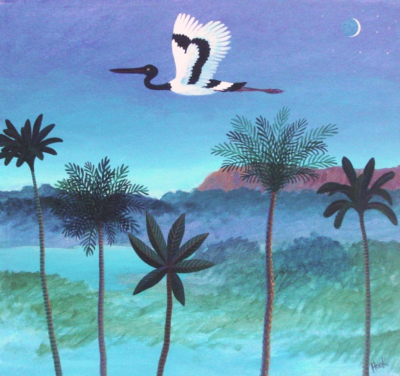 Jabiru in Flight
