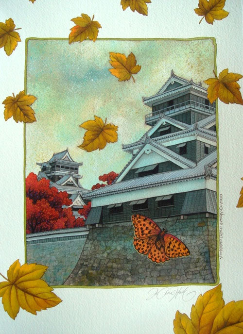"Kumamoto Castle"-'4 Seasons'