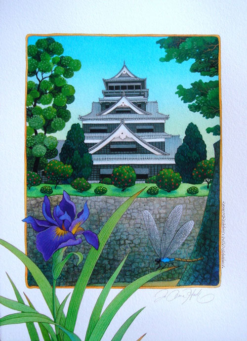 "Kumamoto Castle"-'4 Seasons'